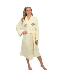 Happly ever after logo embroidered Bathrobe Happly ever after logo embroidered Bathrobe